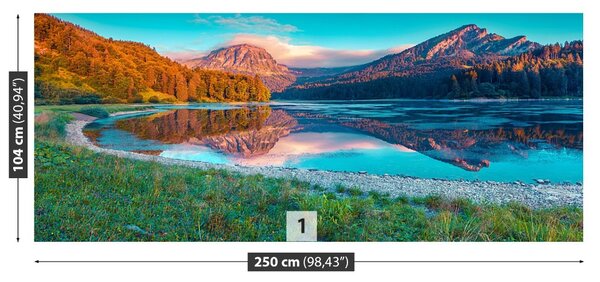 Carta da parati Lago Obersee 104x70 cm