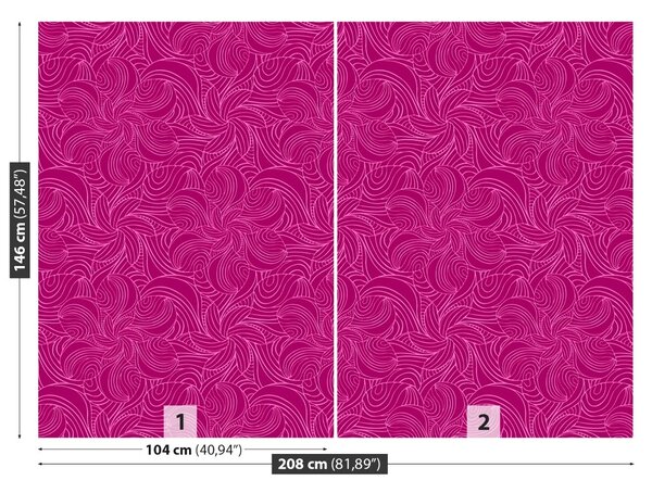 Carta da parati Pattern floreale 104x70 cm