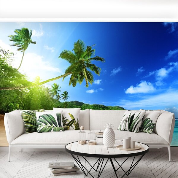 Carta da parati Spiaggia a Seychelles 104x70 cm