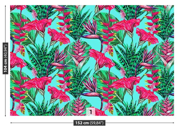 Carta da parati Pattern floreale 104x70 cm