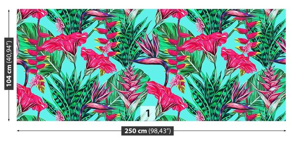 Carta da parati Pattern floreale 104x70 cm