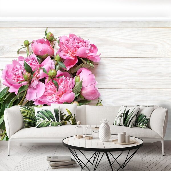 Carta da parati Peonies Bouquet 104x70 cm