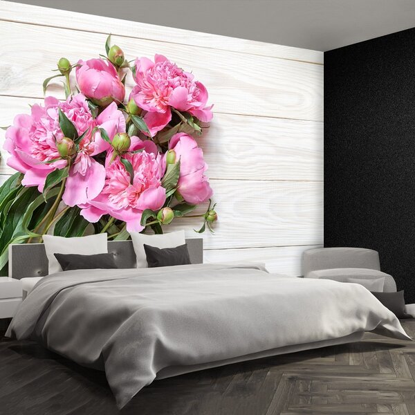 Carta da parati Peonies Bouquet 104x70 cm
