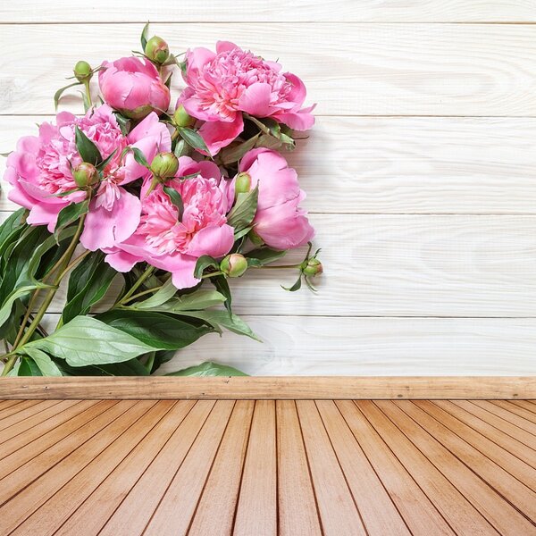 Carta da parati Peonies Bouquet 104x70 cm