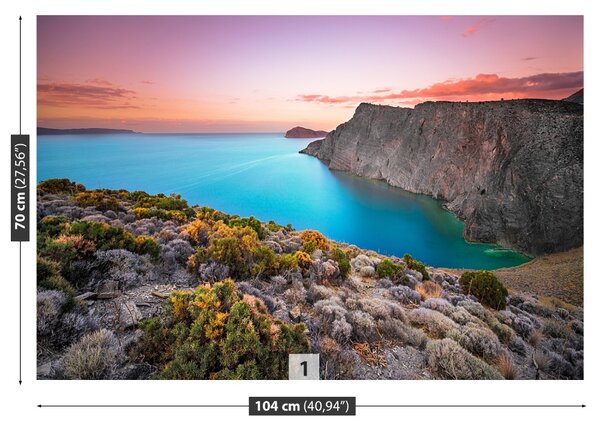 Carta da parati Golfo Grecia 104x70 cm