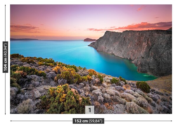 Carta da parati Golfo Grecia 104x70 cm
