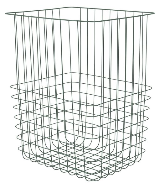 Cesto portabiancheria verde in metallo 64 l Store-It - Mette Ditmer Denmark
