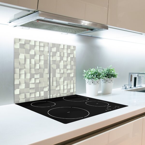 Tagliere in vetro Sfondo geometrico 60x52 cm