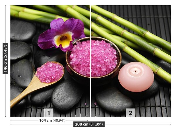 Carta da parati Orchida Stone Zen 104x70 cm