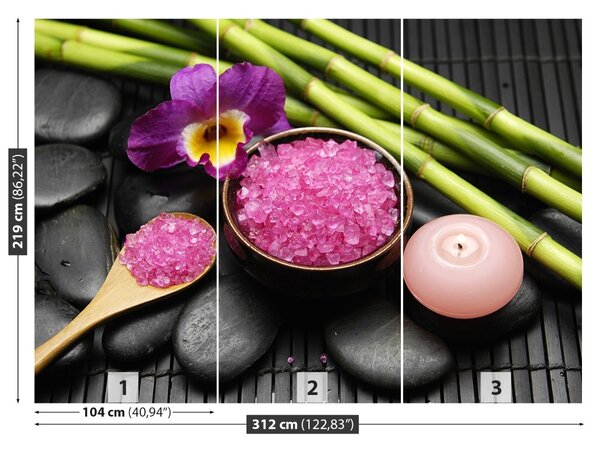 Carta da parati Orchida Stone Zen 104x70 cm