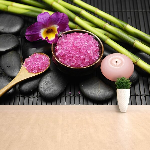 Carta da parati Orchida Stone Zen 104x70 cm