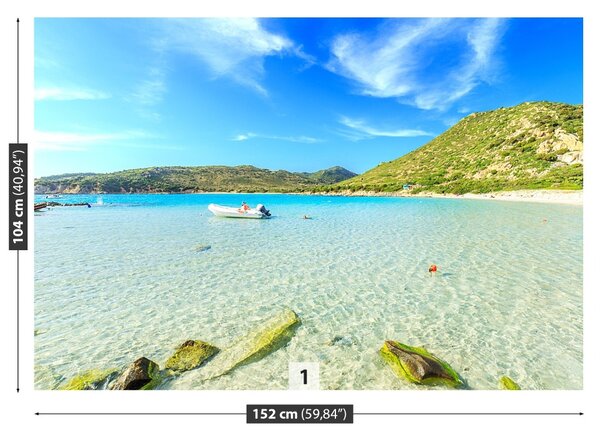Carta da parati Bay Beach 104x70 cm