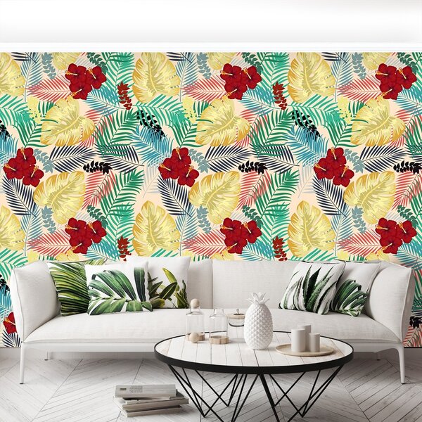 Carta da parati Fiori mostri 104x70 cm