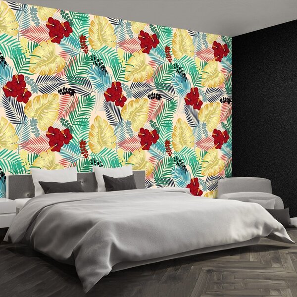 Carta da parati Fiori mostri 104x70 cm
