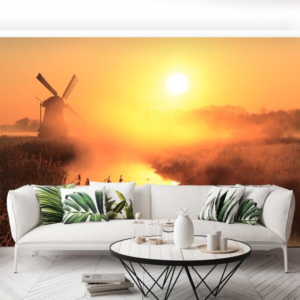 Carta da parati Mmill a vento del sole 104x70 cm