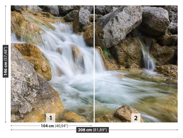 Carta da parati Cascata 104x70 cm