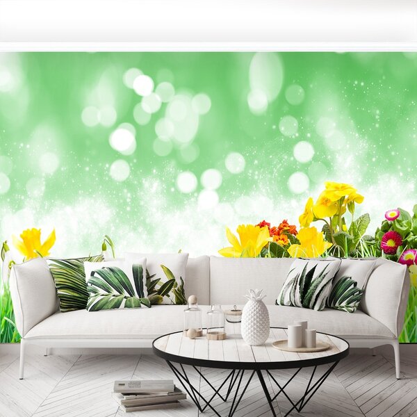 Carta da parati Fiori di Pasqua 104x70 cm