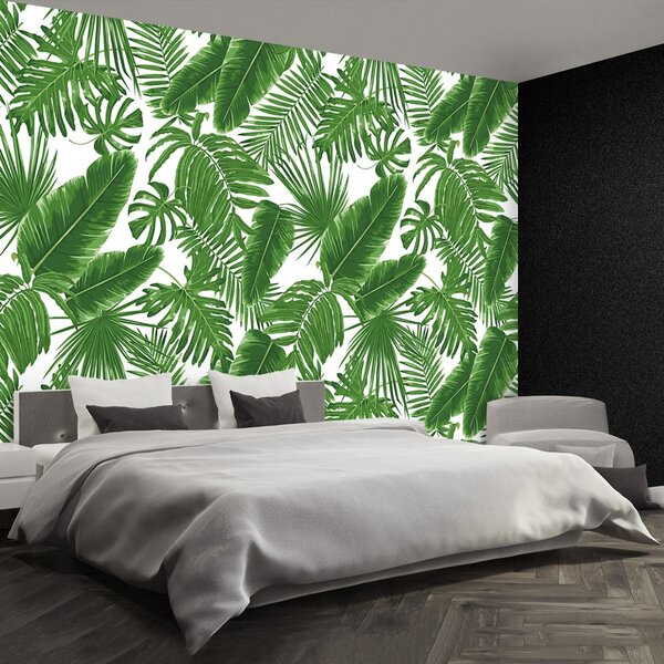 Carta da parati Foglie tropicali 104x70 cm