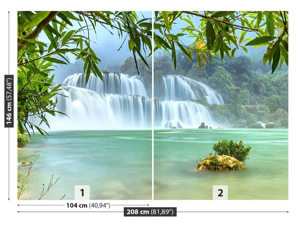 Carta da parati Cascata 104x70 cm