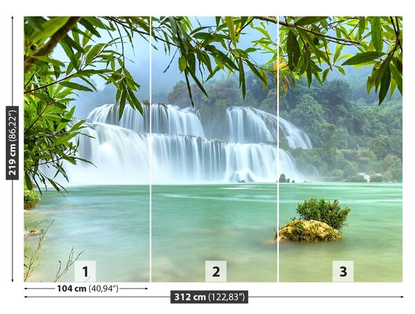 Carta da parati Cascata 104x70 cm