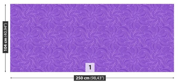 Carta da parati Pattern floreale 104x70 cm
