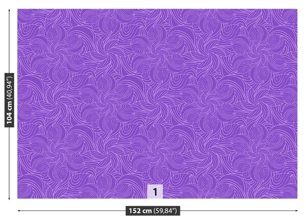 Carta da parati Pattern floreale 104x70 cm