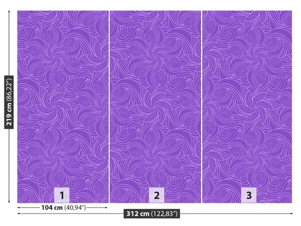 Carta da parati Pattern floreale 104x70 cm
