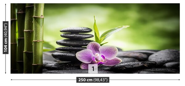 Carta da parati Orchidea zen 104x70 cm