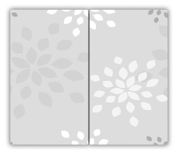 Tagliere in vetro Pattern floreale 60x52 cm