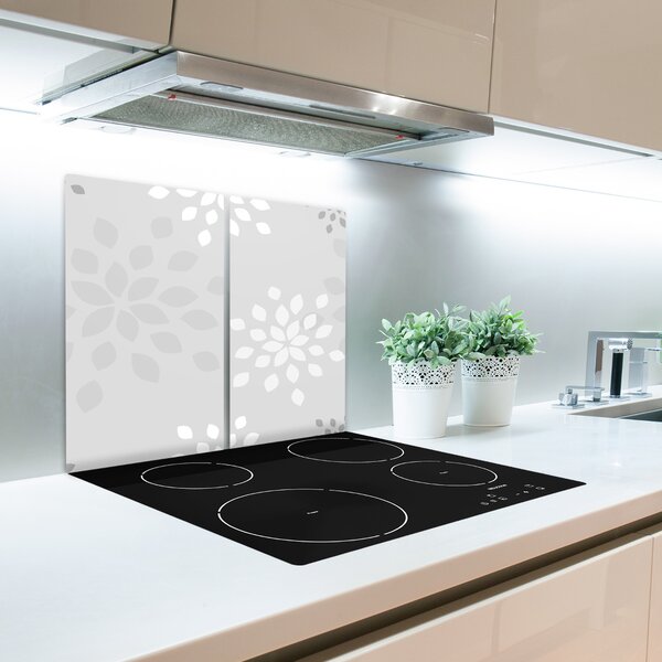 Tagliere in vetro Pattern floreale 60x52 cm