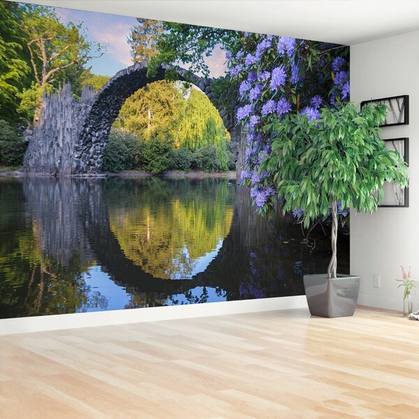 Carta da parati Rododendri 104x70 cm