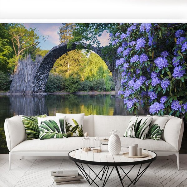 Carta da parati Rododendri 104x70 cm