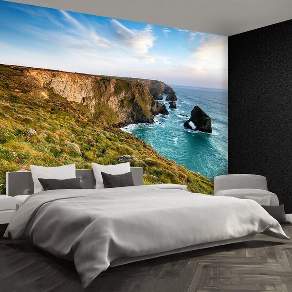Carta da parati Cliff Sea 104x70 cm