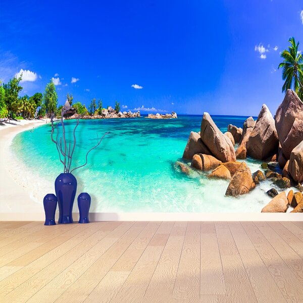 Carta da parati Vacanza tropicale 104x70 cm