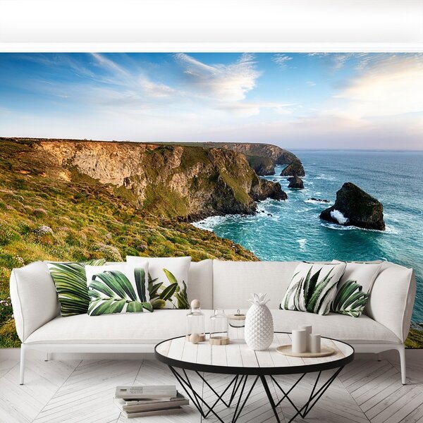 Carta da parati Cliff Sea 104x70 cm