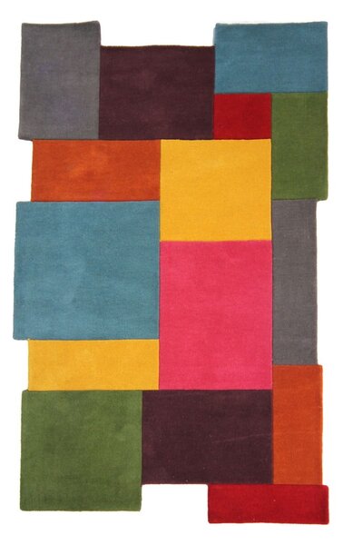 Tappeto in lana 90x150 cm Collage - Flair Rugs
