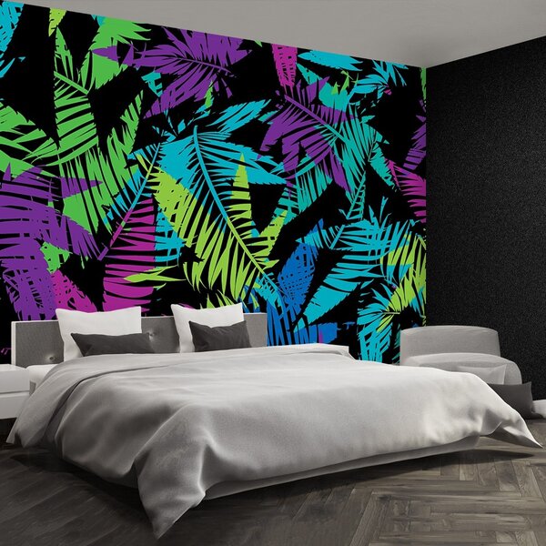 Carta da parati Foglia tropicale 104x70 cm