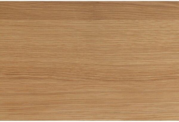 Tavolino rotondo nero e naturale con piano in rovere ø 85 cm Soli - Actona