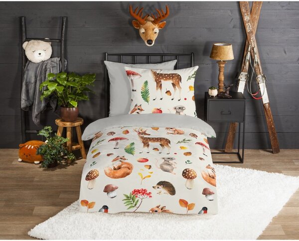 Biancheria da letto per bambini in flanella per letto singolo 140x200 cm - Good Morning