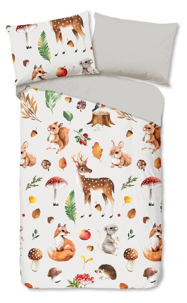 Biancheria da letto per bambini in flanella per letto singolo 140x200 cm - Good Morning