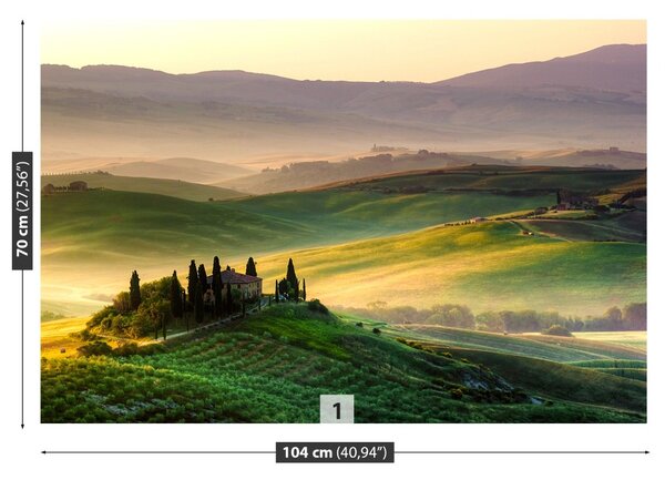 Carta da parati Panorama della Toscana 104x70 cm