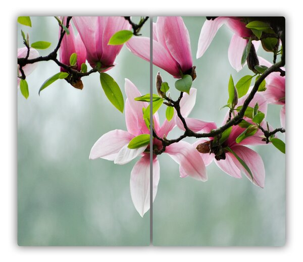 Tagliere in vetro Magnolia 60x52 cm