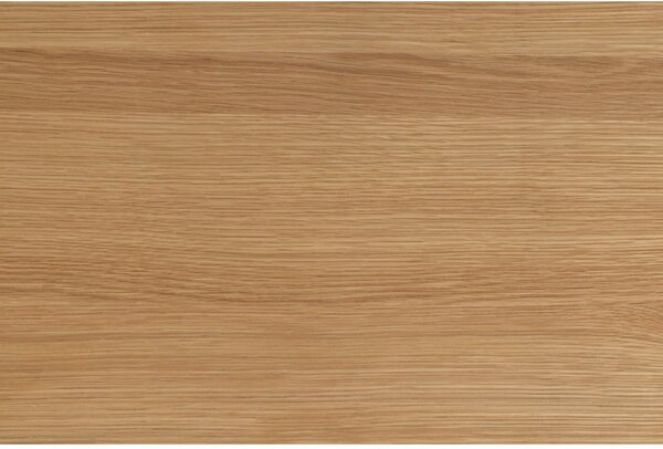 Tavolino rotondo nero e naturale con piano in rovere ø 65 cm Soli - Actona
