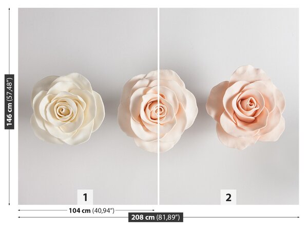 Carta da parati Rose 104x70 cm