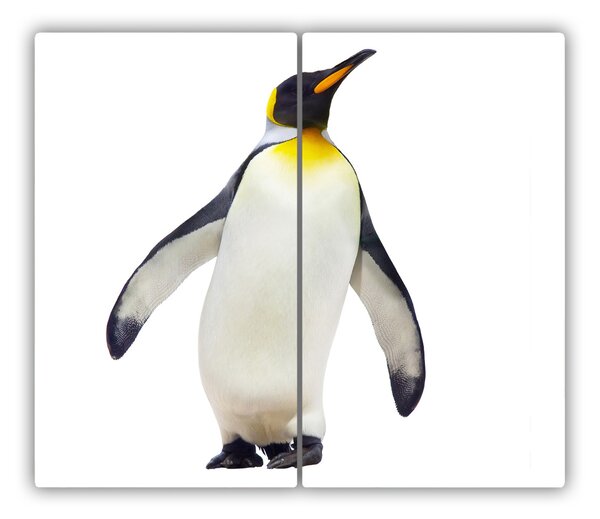 Tagliere in vetro Pinguino 60x52 cm