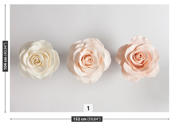 Carta da parati Rose 104x70 cm