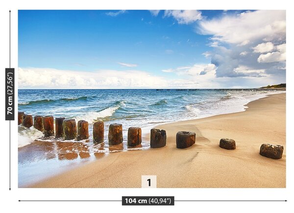 Carta da parati Spiaggia 104x70 cm