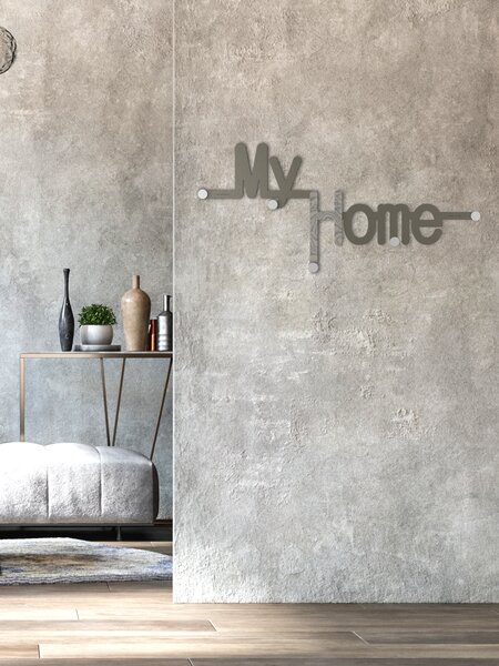 CalleaDesign Appendiabiti My Home Grigio con venature