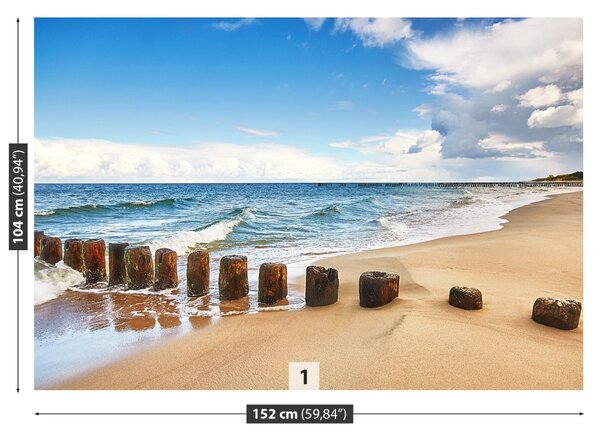 Carta da parati Spiaggia 104x70 cm