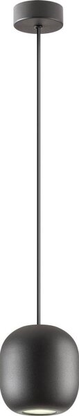 Redo 01-3477 - Lampadario a sospensione con filo BOOM 1xGU10/10W/230V diametro 12 cm nero